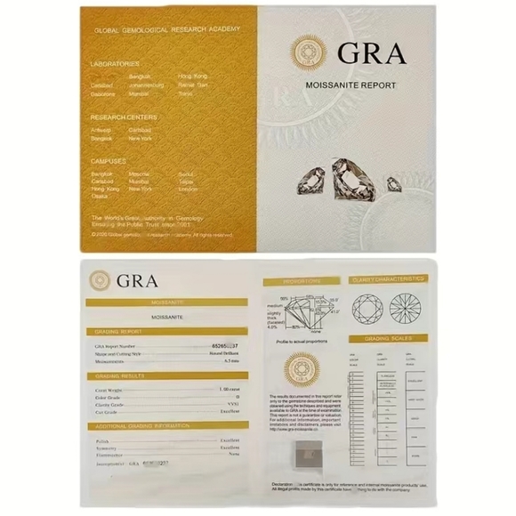 💎CERTIFIED MOISSONITE Diamond Inlay Bow Necklace 18kg/925 sterling silver GRA - Picture 9 of 16